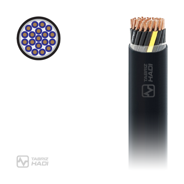Control Cable 0.6/1Kv Copper conductor, PVC insulated and sheathed - TABRIZ HADI Wire & Cable
