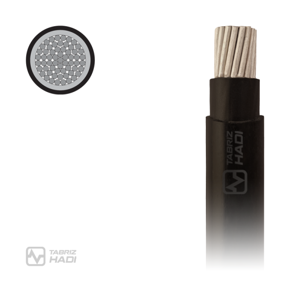 Power Cable 0.6/1KV Aluminum conductor, XLPE insulated and PVC sheathed (Single core) - TAVRIZ HADI Wire & Cable