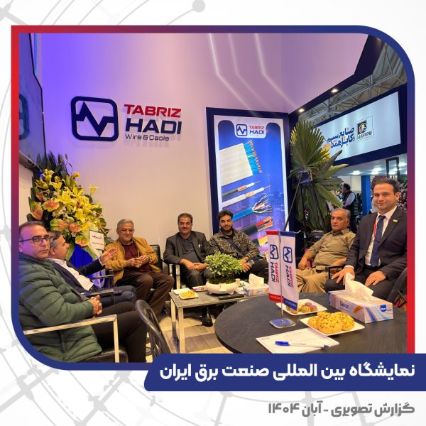غرفه تبریز هادی در نمایشگاه بین المللی صنعت برق ایران - تهران 1404