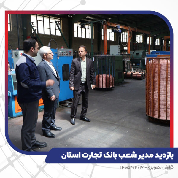 بازدید مدیر شعب استان آذربایجانشرقی از کارخانه تبریز هادی