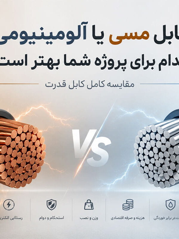 مقایسه کابل مسی و آلومینیومی برای انتخاب بهترین کابل قدرت